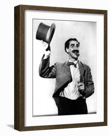 Go West (Les Chercheurs D' Or) De Edward Buzzell Avec Groucho Marx, 1940-null-Framed Photo