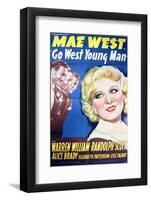 Go West Young Man - Movie Poster Reproduction-null-Framed Photo