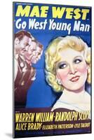 Go West Young Man - Movie Poster Reproduction-null-Mounted Photo