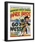 Go West-null-Framed Art Print