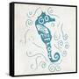 Go With Clean-Jace Grey-Framed Stretched Canvas