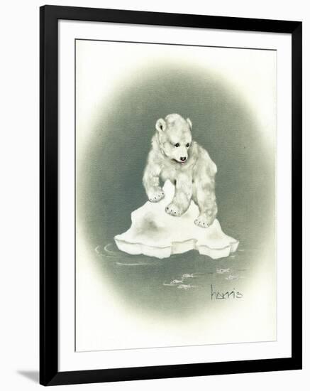 Go with the Floe-Peggy Harris-Framed Giclee Print