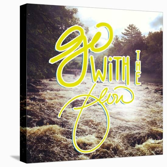 Go with the Flow-Kimberly Glover-Stretched Canvas