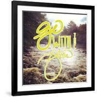 Go with the Flow-Kimberly Glover-Framed Giclee Print