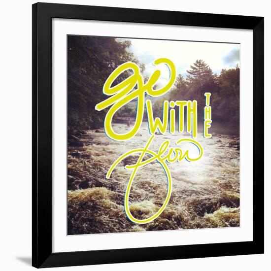 Go with the Flow-Kimberly Glover-Framed Giclee Print