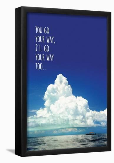 Go Your Way-null-Framed Poster