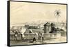 Goa, from the Upper Curtain, India, 1847-Dean & Co-Framed Stretched Canvas