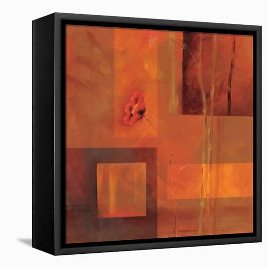 Goa Poppy I-Paul Brent-Framed Stretched Canvas