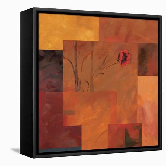 Goa Poppy II-Paul Brent-Framed Stretched Canvas