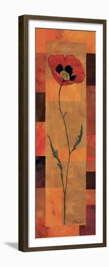 Goa Poppy Panel I-Paul Brent-Framed Premium Giclee Print