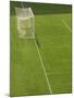 Goal and Net on Empty Soccer Field-David Madison-Mounted Photographic Print