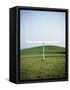 Goal Post in Field-Michael Prince-Framed Stretched Canvas