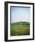 Goal Post in Field-Michael Prince-Framed Photographic Print