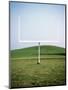Goal Post in Field-Michael Prince-Mounted Photographic Print