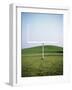 Goal Post in Field-Michael Prince-Framed Photographic Print