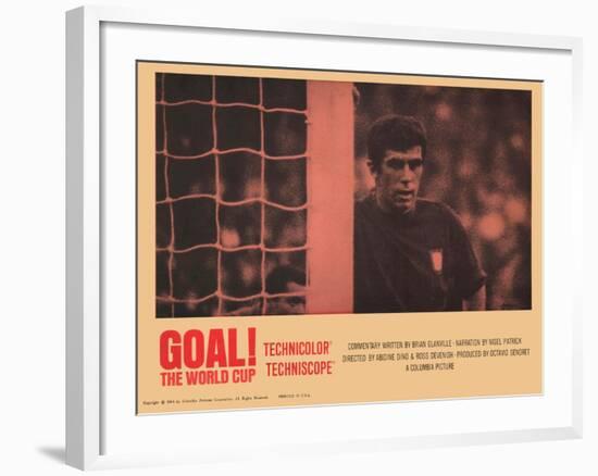 Goal! The World Cup, 1967-null-Framed Art Print