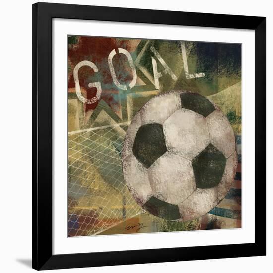 Goal-Eric Yang-Framed Art Print