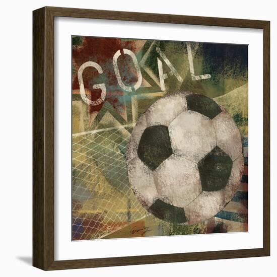 Goal-Eric Yang-Framed Art Print