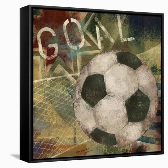 Goal-Eric Yang-Framed Stretched Canvas