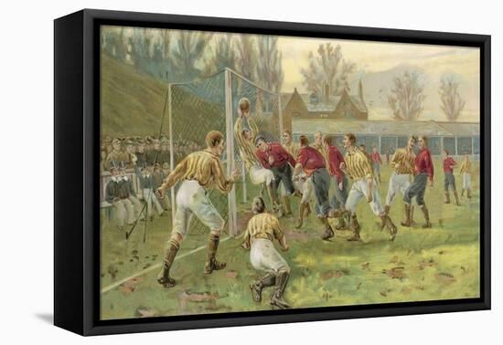 Goal-Thomas N. Henry-Framed Stretched Canvas