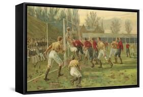 Goal-Thomas Marie Madawaska Hemy-Framed Stretched Canvas