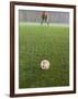 Goalie Anticipating Soccer Kick-David Madison-Framed Photographic Print