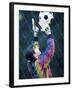 Goalie Stopping the Ball-null-Framed Photographic Print