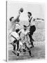 Goalmouth Action at Clapton Orient, London, 1926-1927-null-Stretched Canvas