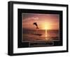 Goals - Dolphin-Unknown Unknown-Framed Photo