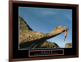 Goals-null-Framed Art Print