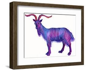 Goat Capricorn, 1996-Jane Tattersfield-Framed Giclee Print