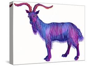 Goat Capricorn, 1996-Jane Tattersfield-Stretched Canvas