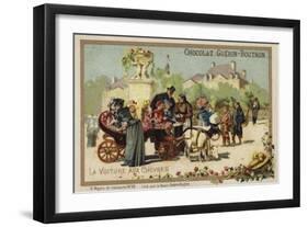 Goat Cart-null-Framed Giclee Print
