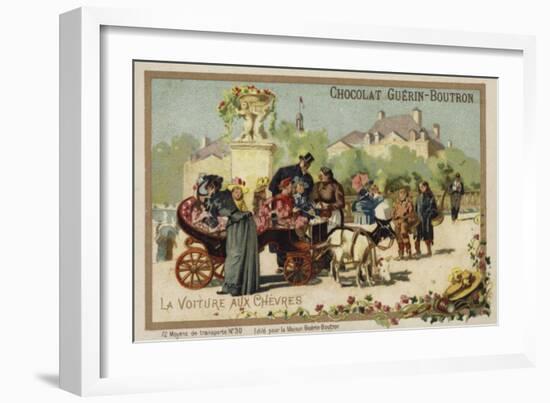 Goat Cart-null-Framed Giclee Print