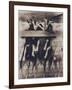 Goat Chorus Line-Theo Westenberger-Framed Art Print