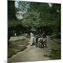 Goat-Drawn Carriage at the Jardin D'Acclimatation, Paris (XVIth Arrondissement), Circa 1895-Leon, Levy et Fils-Mounted Photographic Print