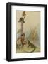 Goat-Face and the Lizard-Warwick Goble-Framed Photographic Print