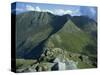 Goat Fell Range, the Big Mountains of Arran, Isle of Arran, Strathclyde, Scotland, UK-Maxwell Duncan-Stretched Canvas