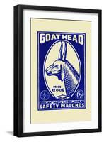 Goat Head-null-Framed Art Print