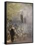 Goat Herder, Al Wadi Dawan, Nr Wadi Hadhramawt, Yemen-Peter Adams-Framed Stretched Canvas