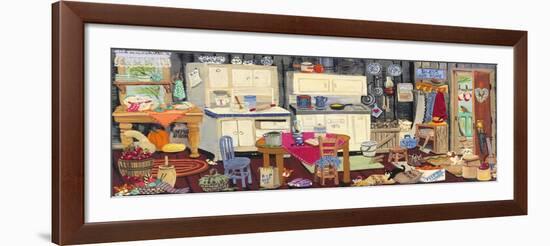 Goat Lady’s Kitchen-Carol Salas-Framed Giclee Print