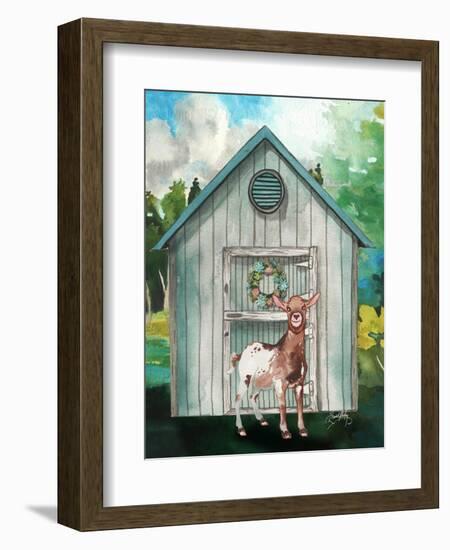 Goat Shed I-Elizabeth Medley-Framed Art Print