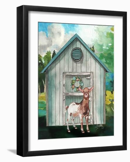 Goat Shed I-Elizabeth Medley-Framed Art Print