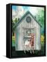 Goat Shed I-Elizabeth Medley-Framed Stretched Canvas