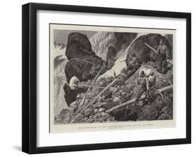 Goat-Shooting in the Cascade Mountains, British Columbia-Charles Edwin Fripp-Framed Giclee Print