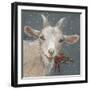 Goat with Holly-Mary Miller Veazie-Framed Giclee Print