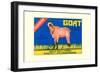 Goat-null-Framed Art Print