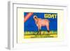 Goat-null-Framed Art Print