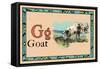 Goat-null-Framed Stretched Canvas