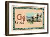 Goat-null-Framed Art Print